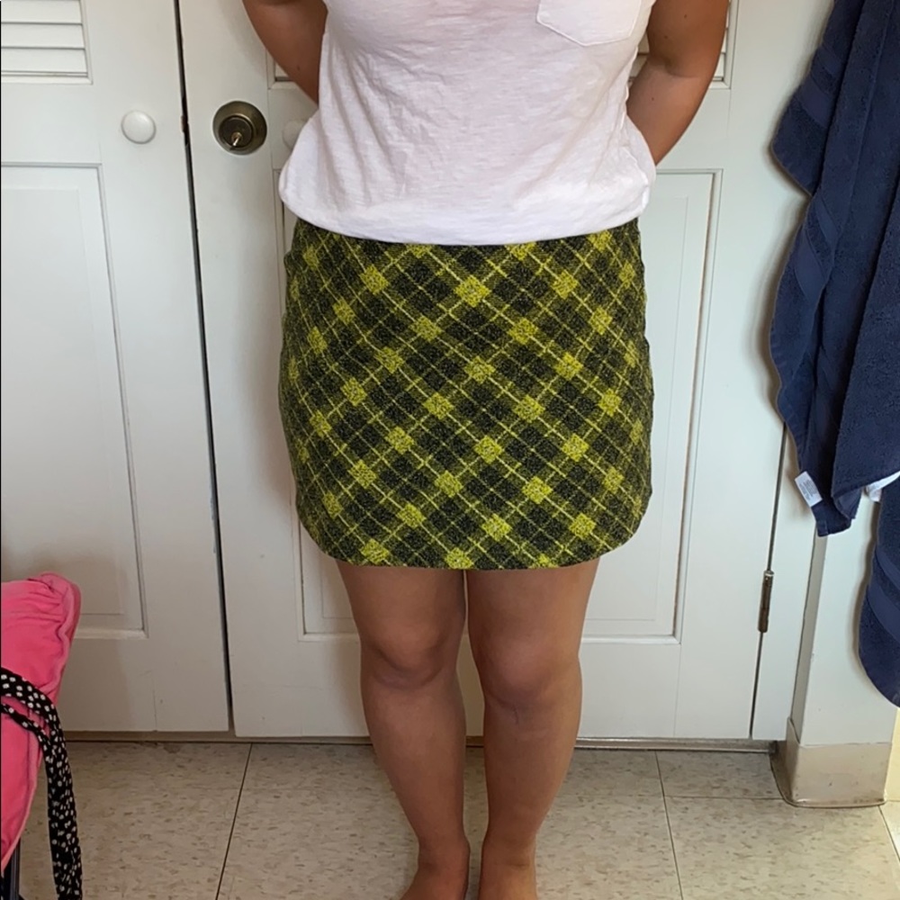 zara mini skirt